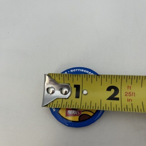 Herr’s Snacks Visitors Center Chipper Chipmunk Mascot Pin Button Nottingham PA - Picture 11 of 11